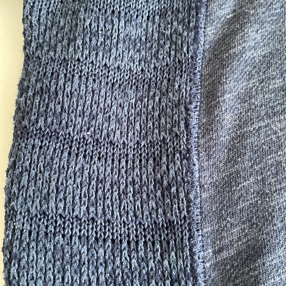 Lucky Brand Cowl neck knit / jersey pullover hidden kangaro pocket - Picture 12 of 14